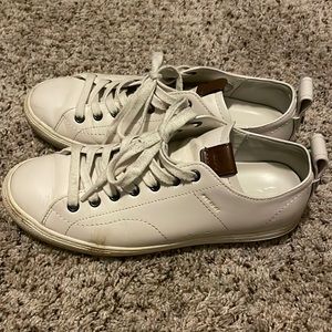 Coach leather white sneaker